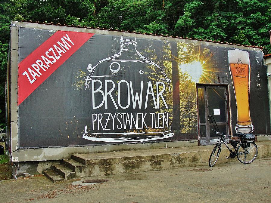 Browar Przystanek Tleń. Jesteśmy na miejscu
