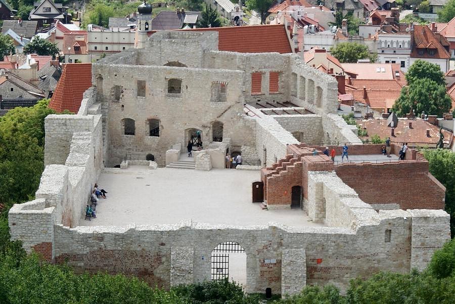 Ruiny zamku w Kazimierzu Dolnym