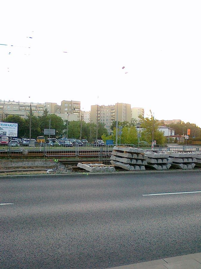 Remont torowiska na Radiowej