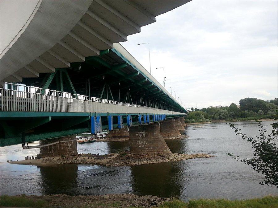 Most Gdański z kręconych schodów