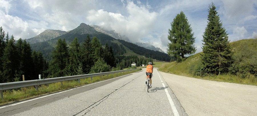 Końcówka na Passo so Costalunga