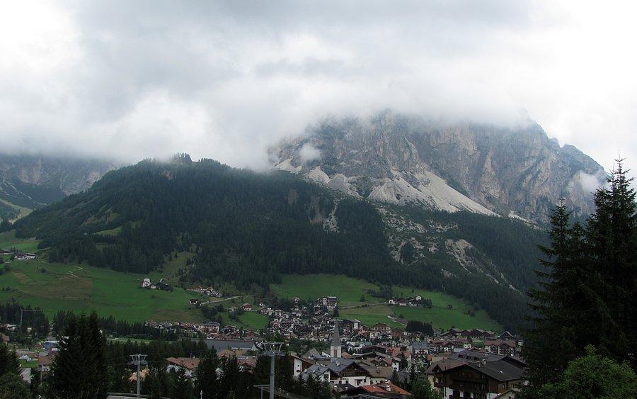 Corvara ze zjazdu