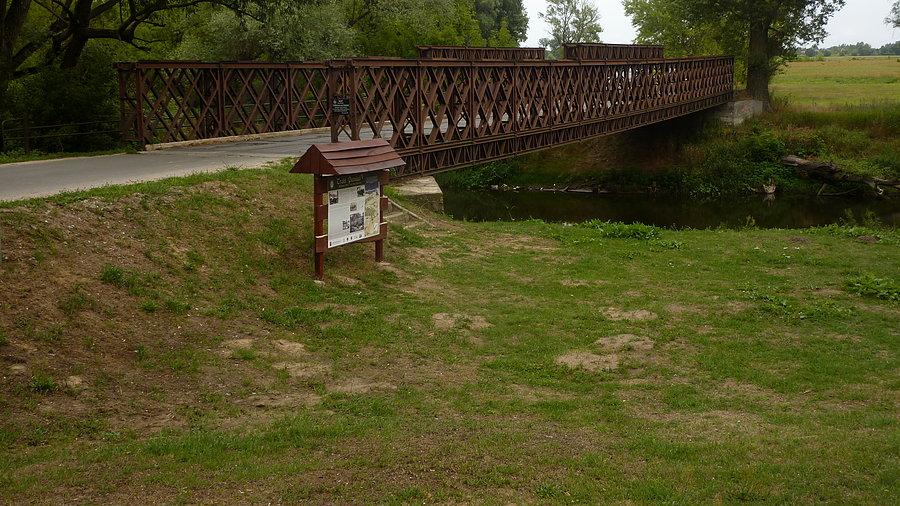 Most nad Bzurą w Witkowicach
