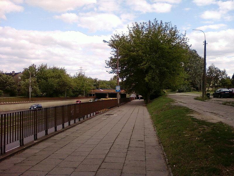 Rzgowska pod wiaduktem