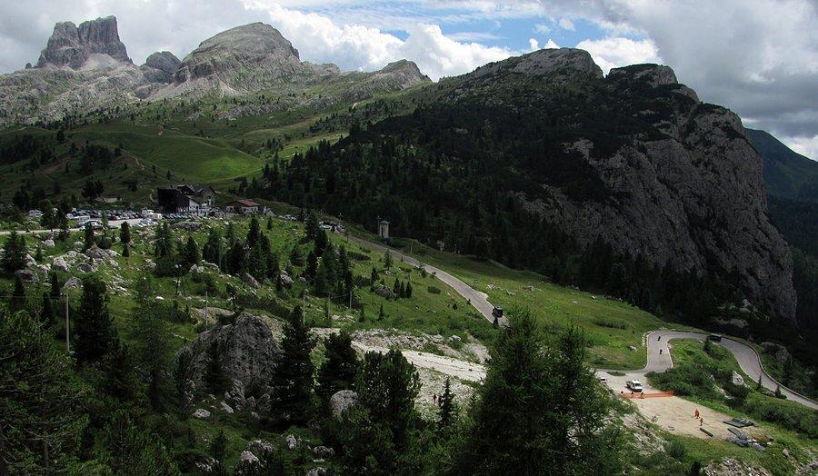 Panoramka Passo Falzarego