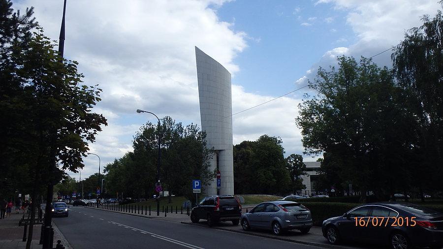 Warszawa. Pomnik AK i Polskiego Państwa Podziemnego