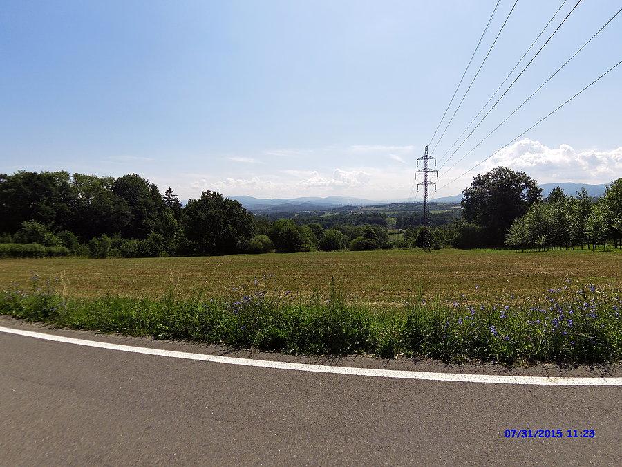 Panorama Beskidów z Koniakowa