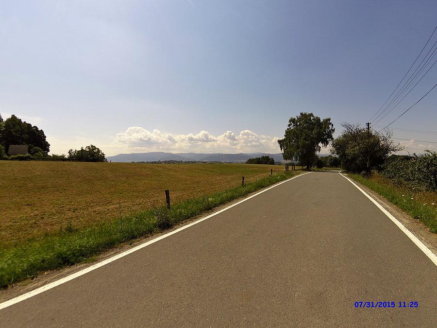 Panorama gór z okolicy Wielopola