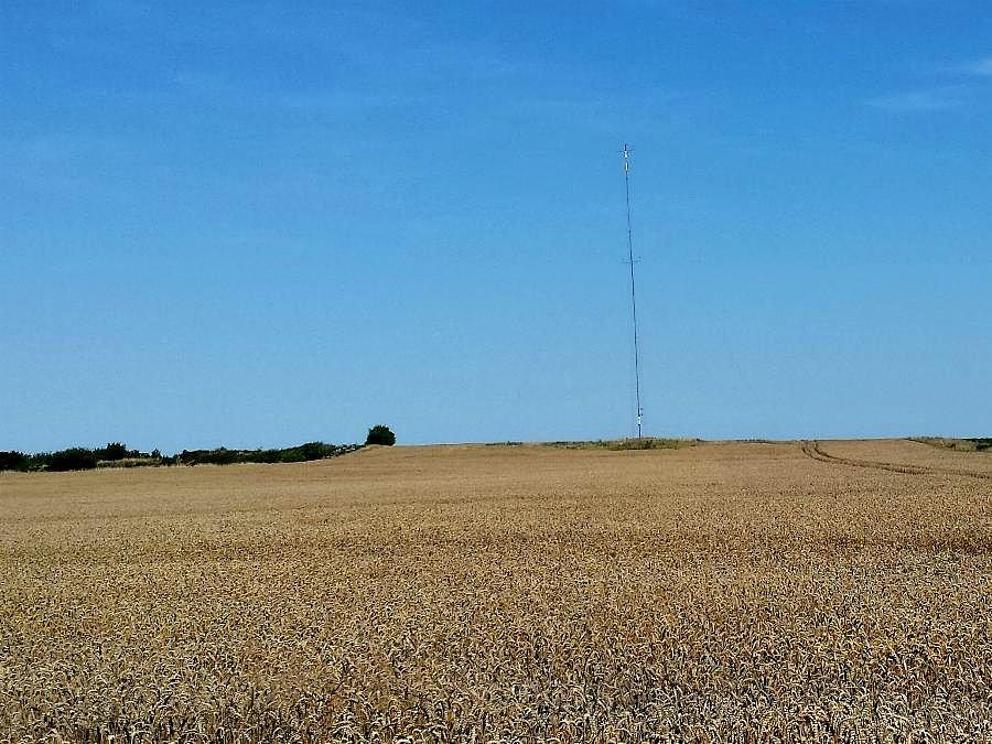 Antena na drodze do Kłębów