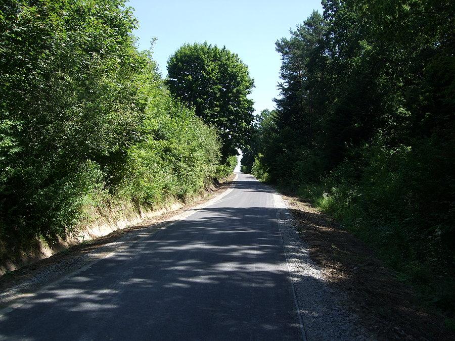 Prawie końcówka podjazdu