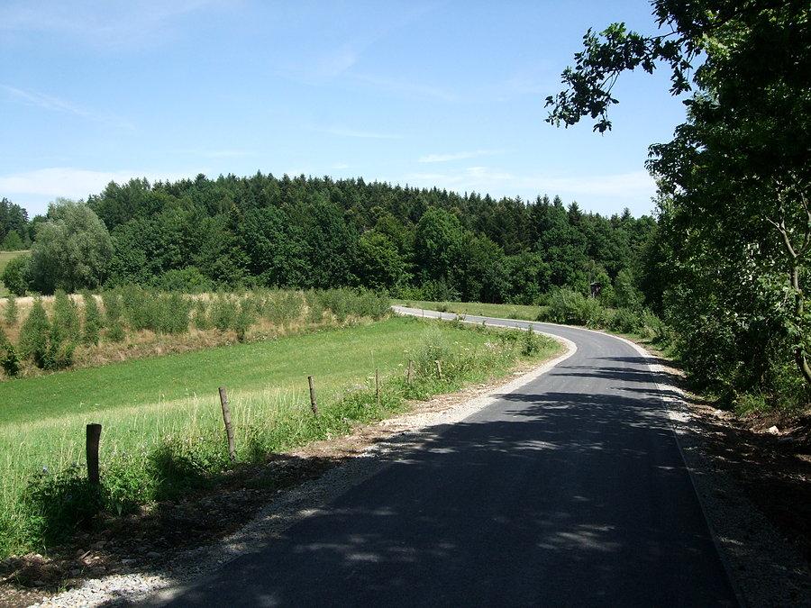 Prawie końcówka podjazdu