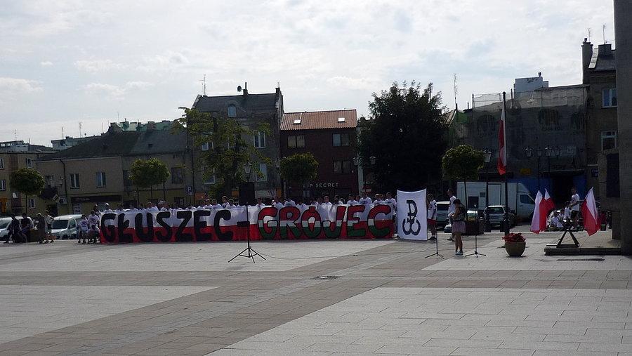 Powstanie Warszawskie. Uroczystości w Grójcu