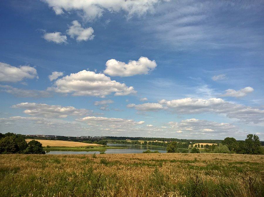 Panorama w okolicy Bartążka