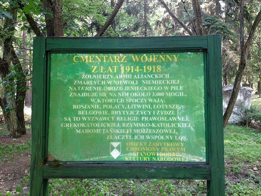 Wojenny cmentarz jeniecki z lat 1914-1918
