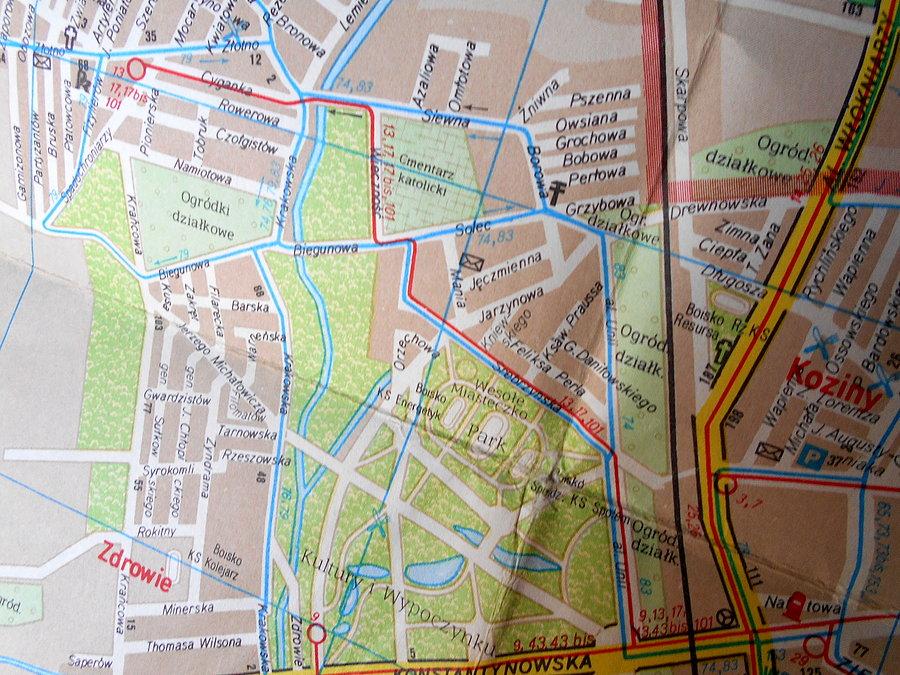 Plan miasta