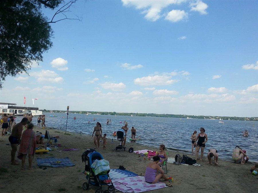 Plaża w Nieporęcie - drugie moczenie