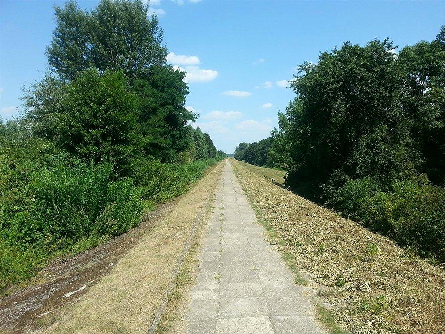 Zapomniana droga nad Zalewem. Białobrzegi