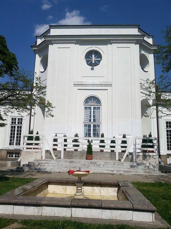 Koszulka w fontanience Pałac Jabłonna