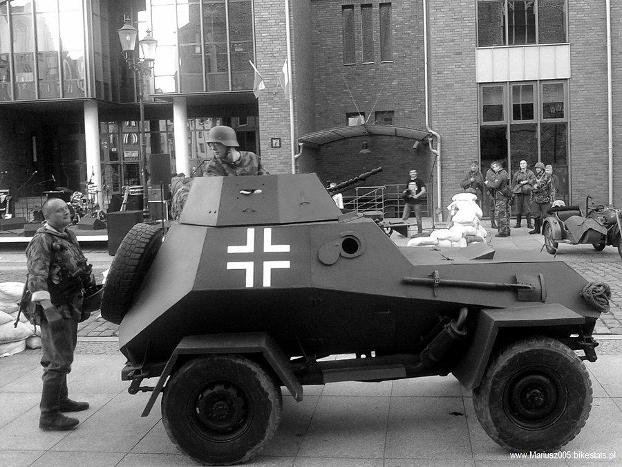 Inscenizacja Powstania Warszawskiego - Elbląg