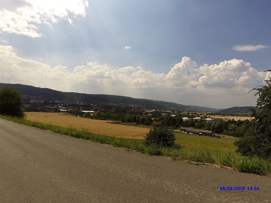 Panorama miasta Odry