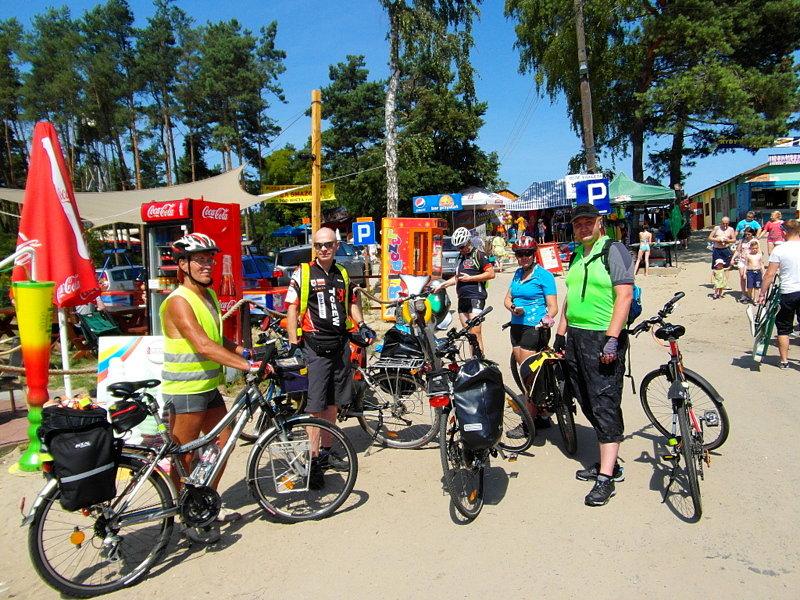 Spotkanie z elbląskimi bikerami- Jantar plaża