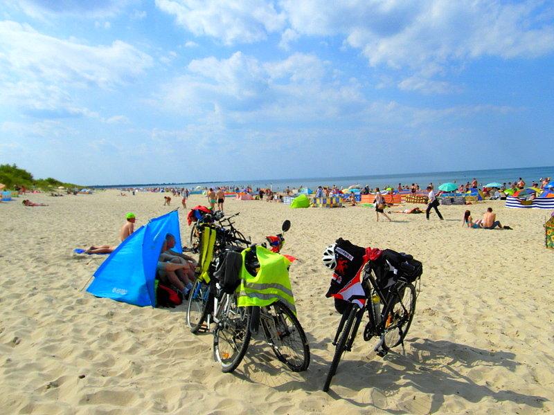 Plażowanie w Jantarze