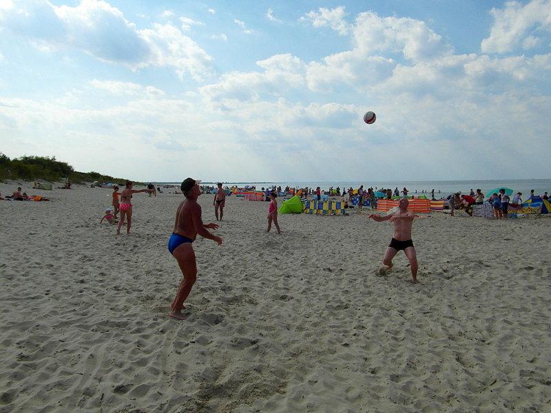 Plażowanie w Jantarze