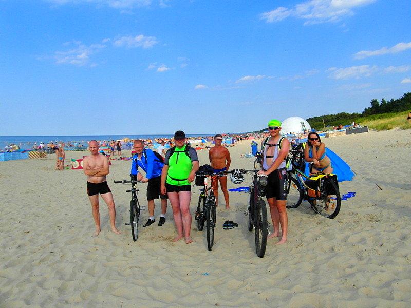 Plażowanie w Jantarze