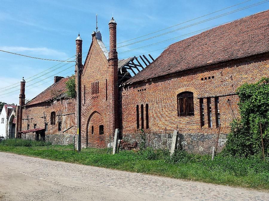 Stara stodoła w Dankow