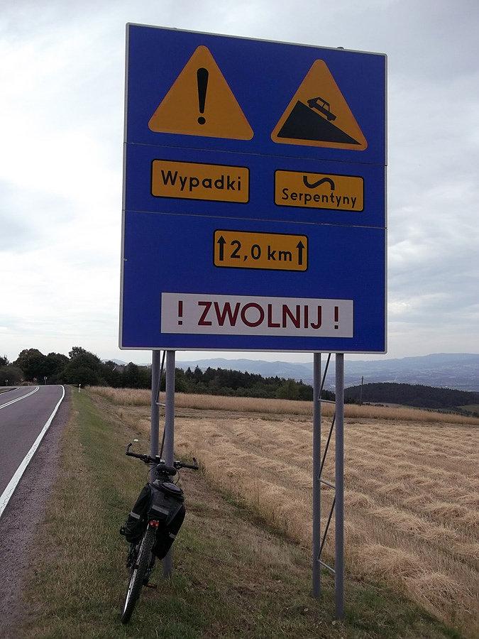 Zjazd do N. Sącza