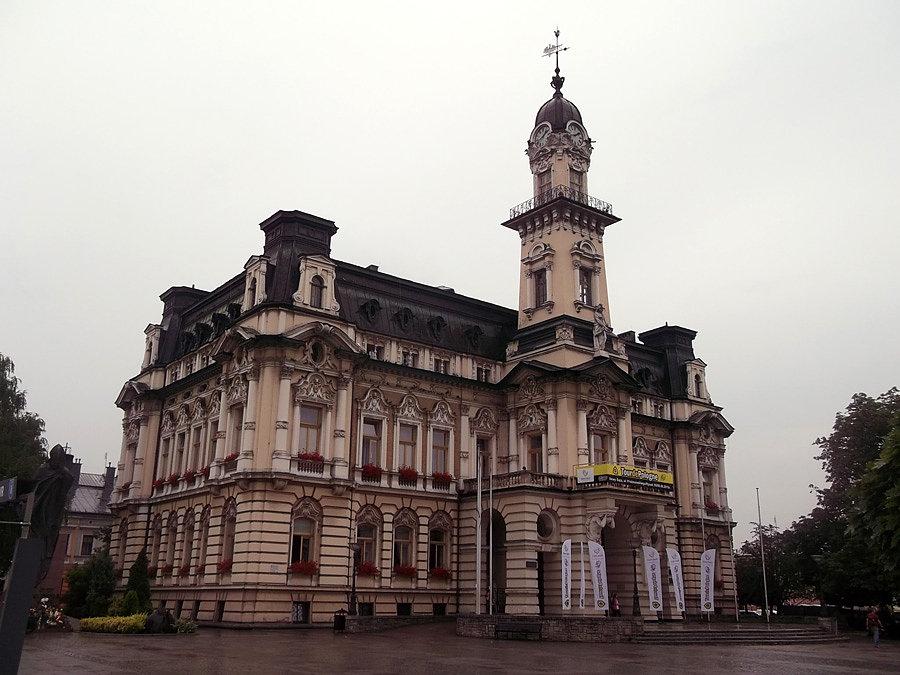 Deszczowy Nowy Sącz