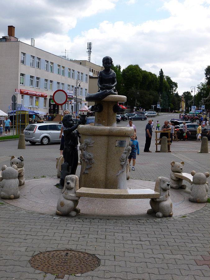 Fontanna z Hello Kity- Bartoszyce