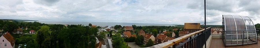 Panorama w stronę miasta