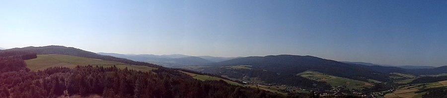 Panorama z Grzywackiej