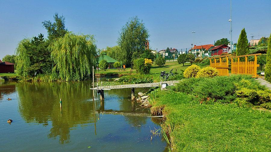 Poranek na rowerze. Tczew i jego okolice.Górki