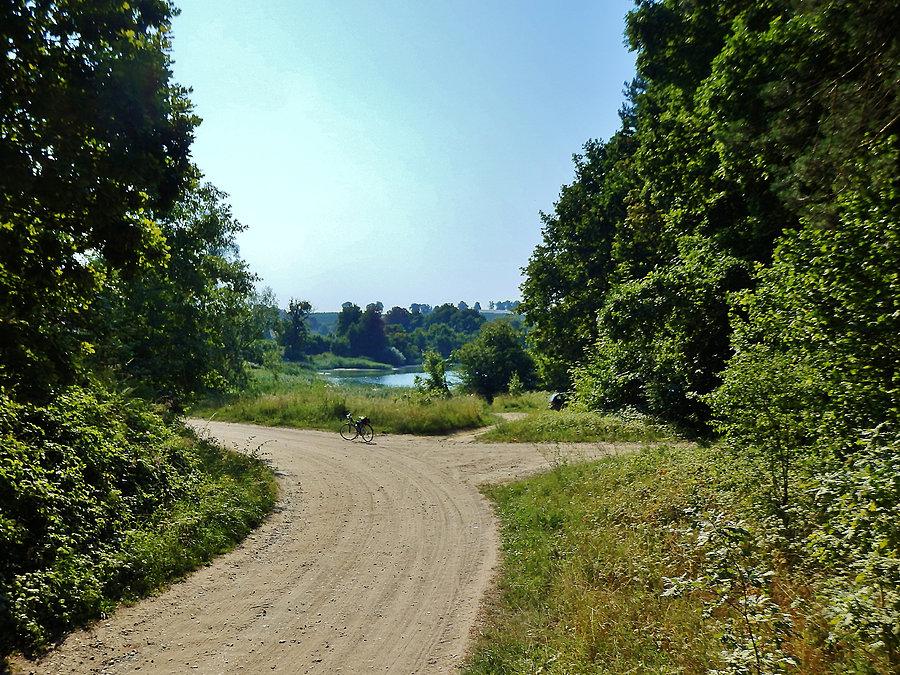 Poranek na rowerze. Tczew i jego okolice