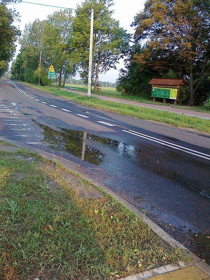 W Strzykułach ładnie popadało