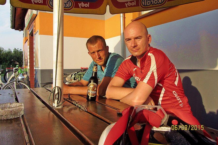 Upragnione piwko. Ciemny Kozelek ;) Weszło jak woda ;P