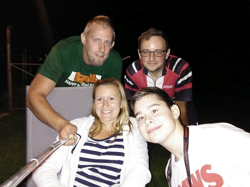 Selfie z Urosem i jego rodzinką