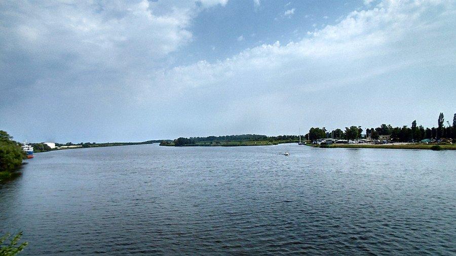 Widok z Mostu Cłowego