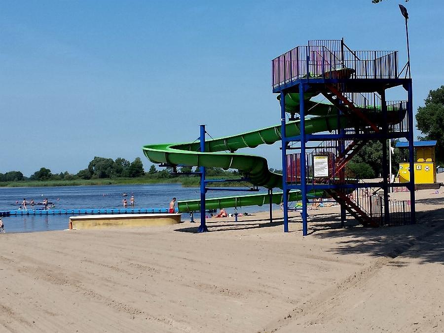 Plaża w Lubczynie