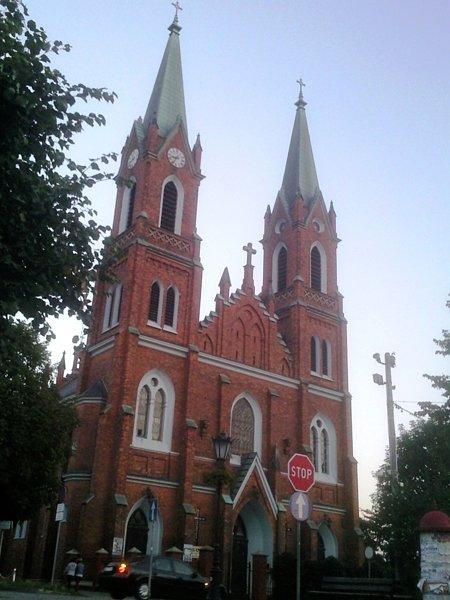 Kościół w centrum Kutna