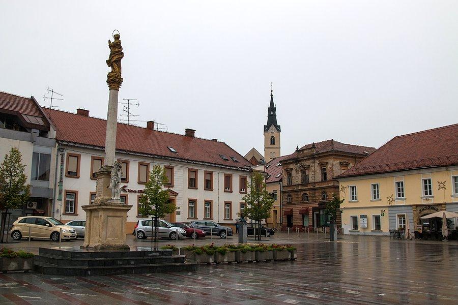 Ljutomer w deszczu
