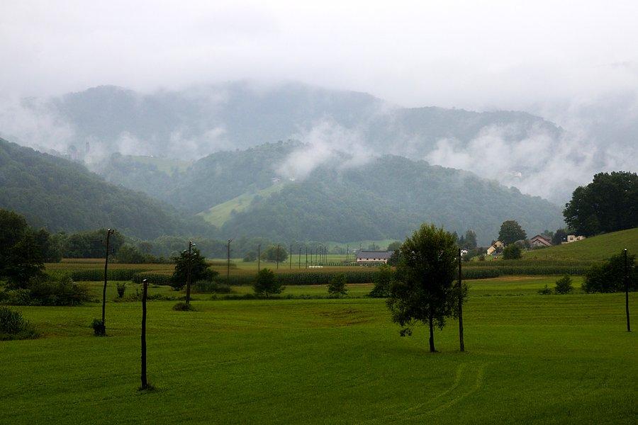 Góry w chmurach