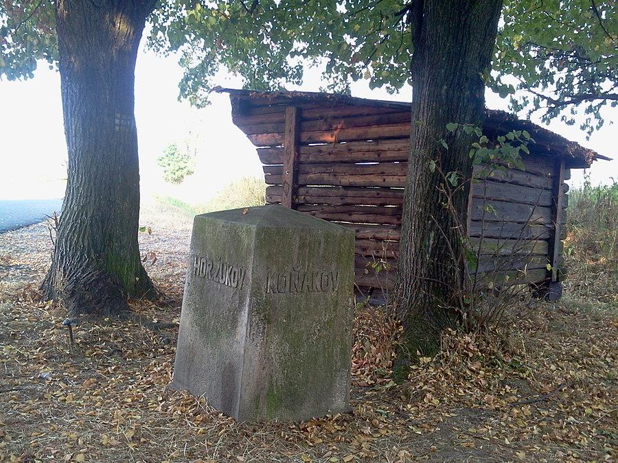 Kamień graniczny 4 miejscowości