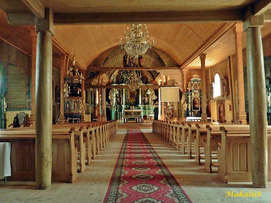 Truskolasy wnętrze kościoła