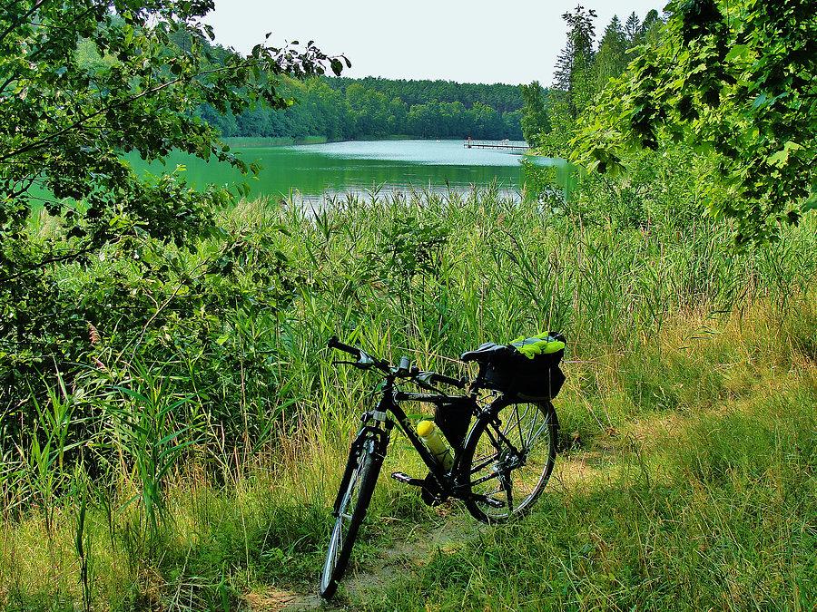 Wycieczka nad jezioro, do Borówna