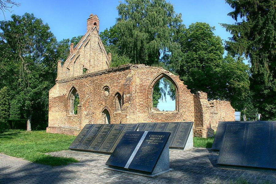 Ruiny kaplicy św. Gertrudy w Chojnie
