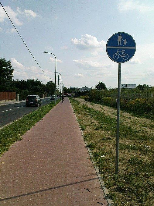 Ścieżka na Mleczarskiej