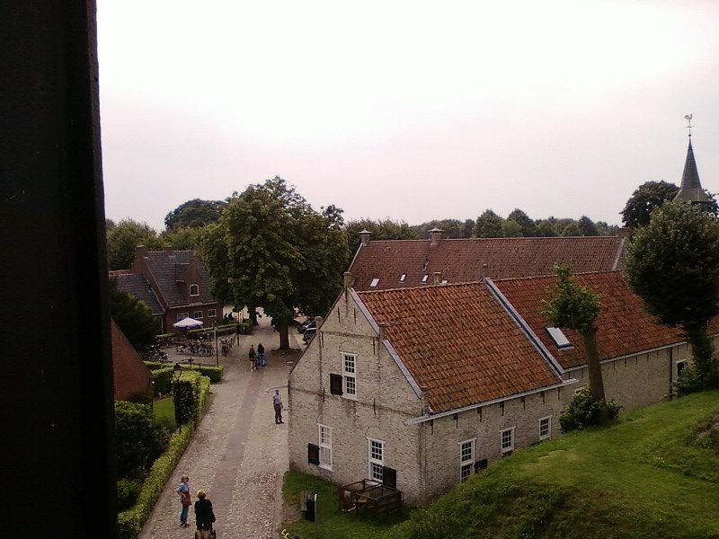 Widok z wiatraku na centrum